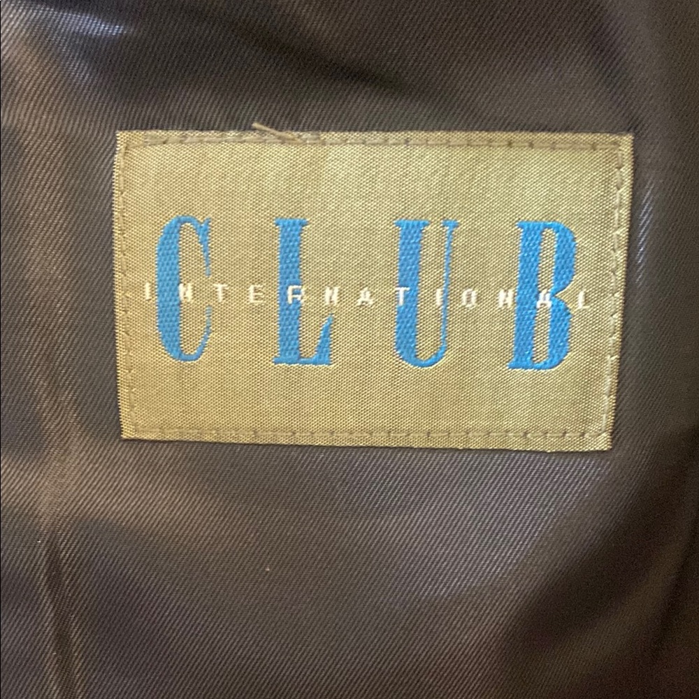 Club International Brown Jacket
